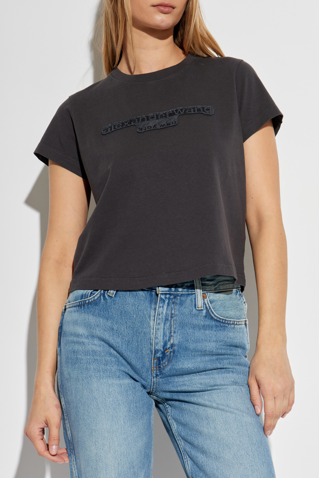 Alexander Wang T-shirt with logo | Women's | Vitkac